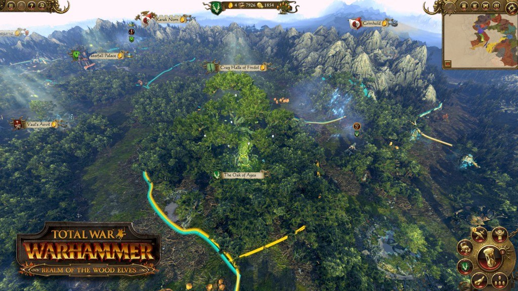 Total War: Warhammer - Realm of The Wood Elves DLC EU PC Steam CD Key