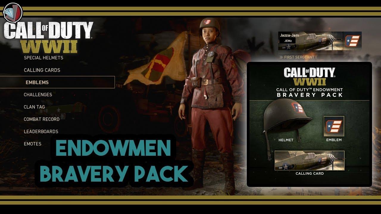 Call of Duty: WWII - Call of Duty Endowment Bravery Pack DLC PC Steam CD Key