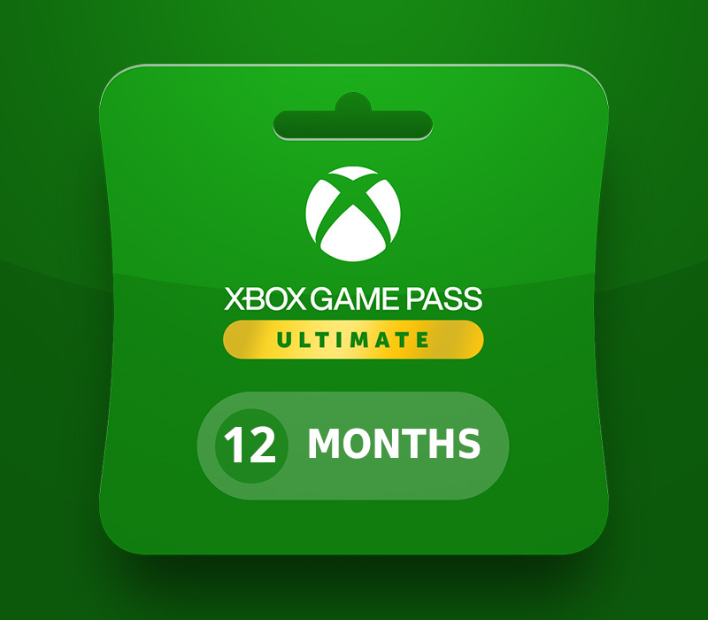 Xbox Game Pass Ultimate - 12 Month Subscription Card
