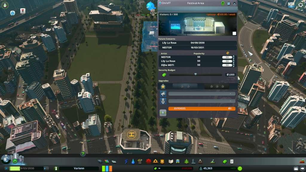 Cities: Skylines - All That Jazz DLC EMEA Steam CD Key