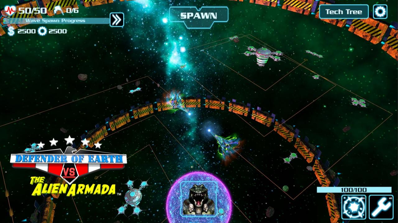 Defender of Earth vs The Alien Armada Steam Klucz cyfrowy