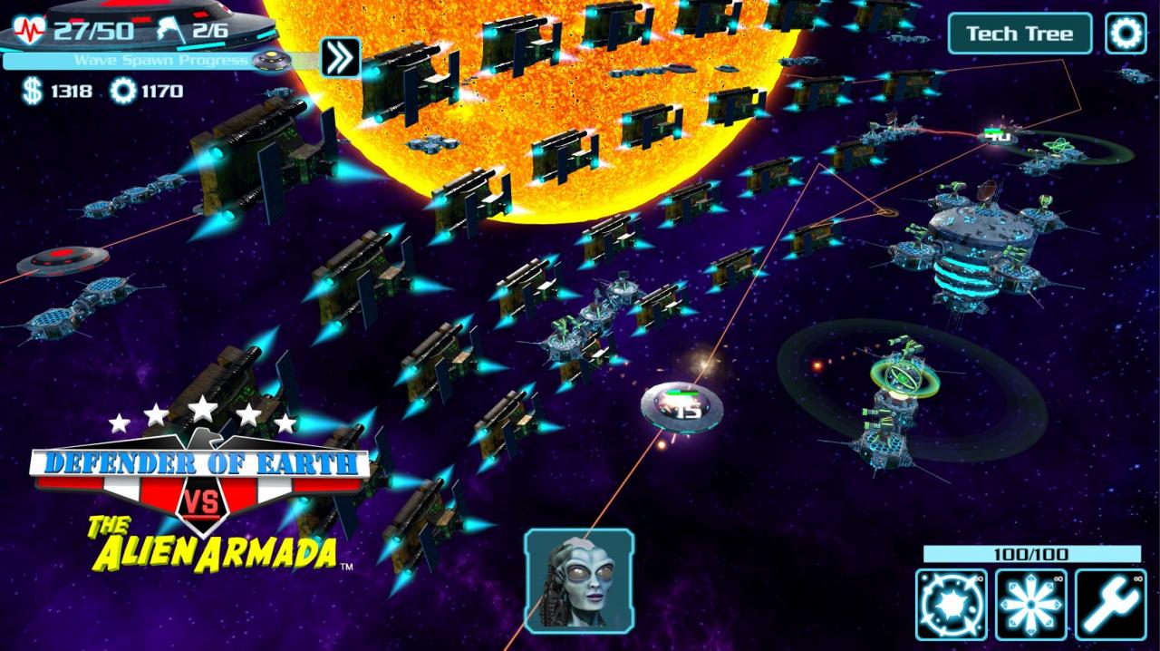 Defender of Earth vs The Alien Armada Steam Klucz cyfrowy