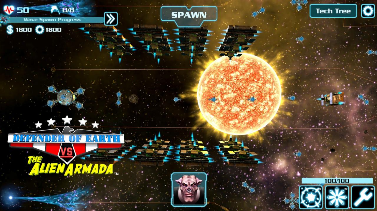 Defender of Earth vs The Alien Armada Steam Klucz cyfrowy