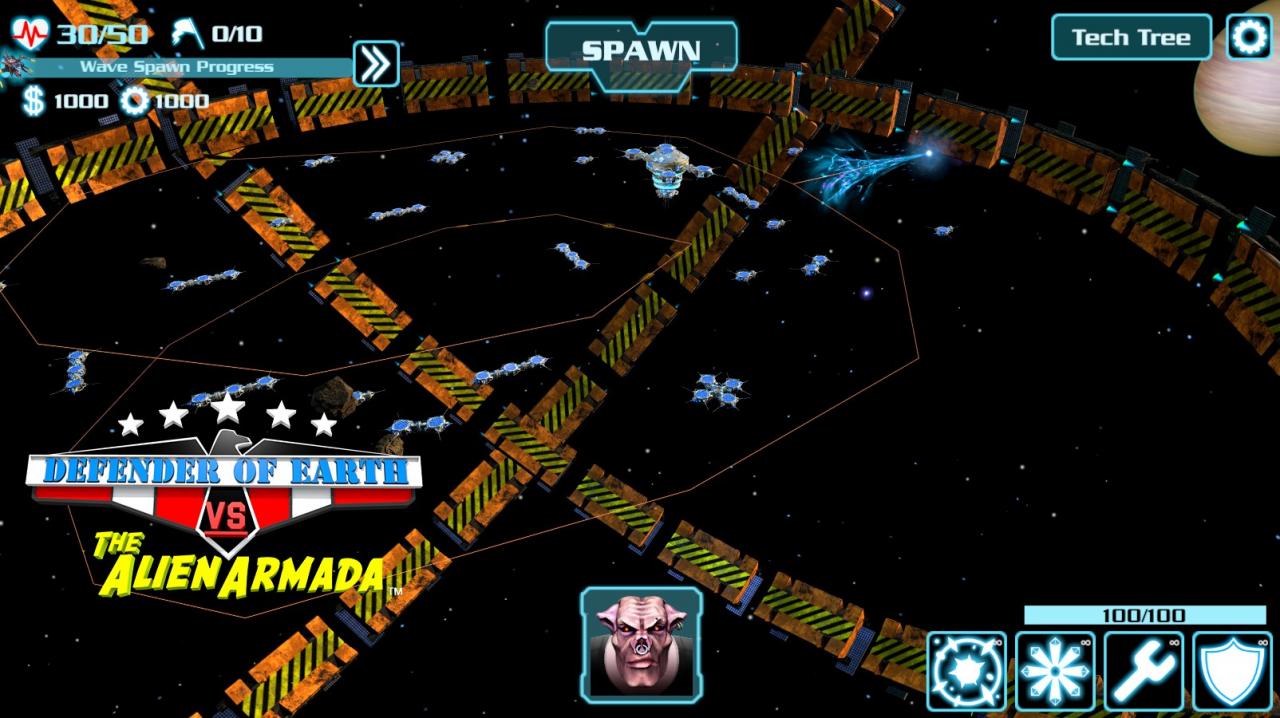 Defender of Earth vs The Alien Armada Steam Klucz cyfrowy