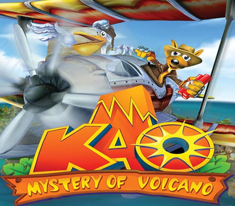 Kao the Kangaroo: Mystery of the Volcano (2005 re-release) PC Steam CD