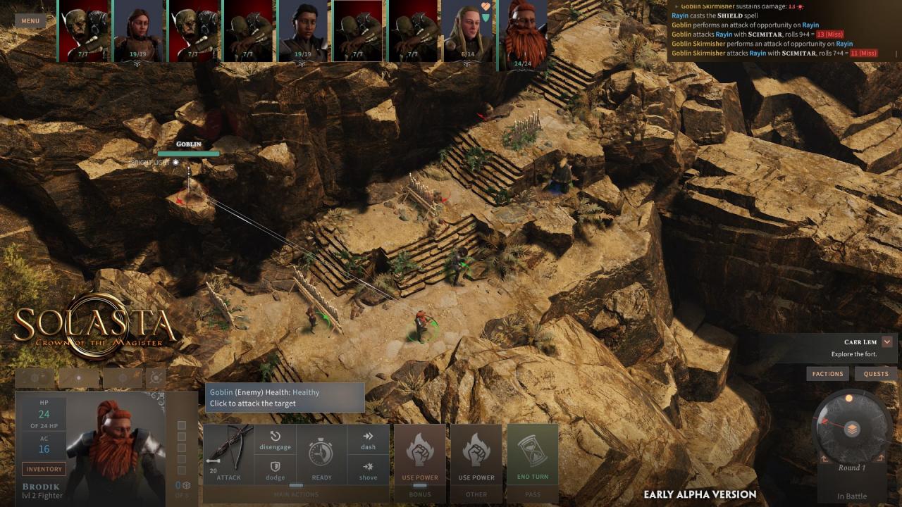 Solasta: Crown of the Magister EU Steam CD Key