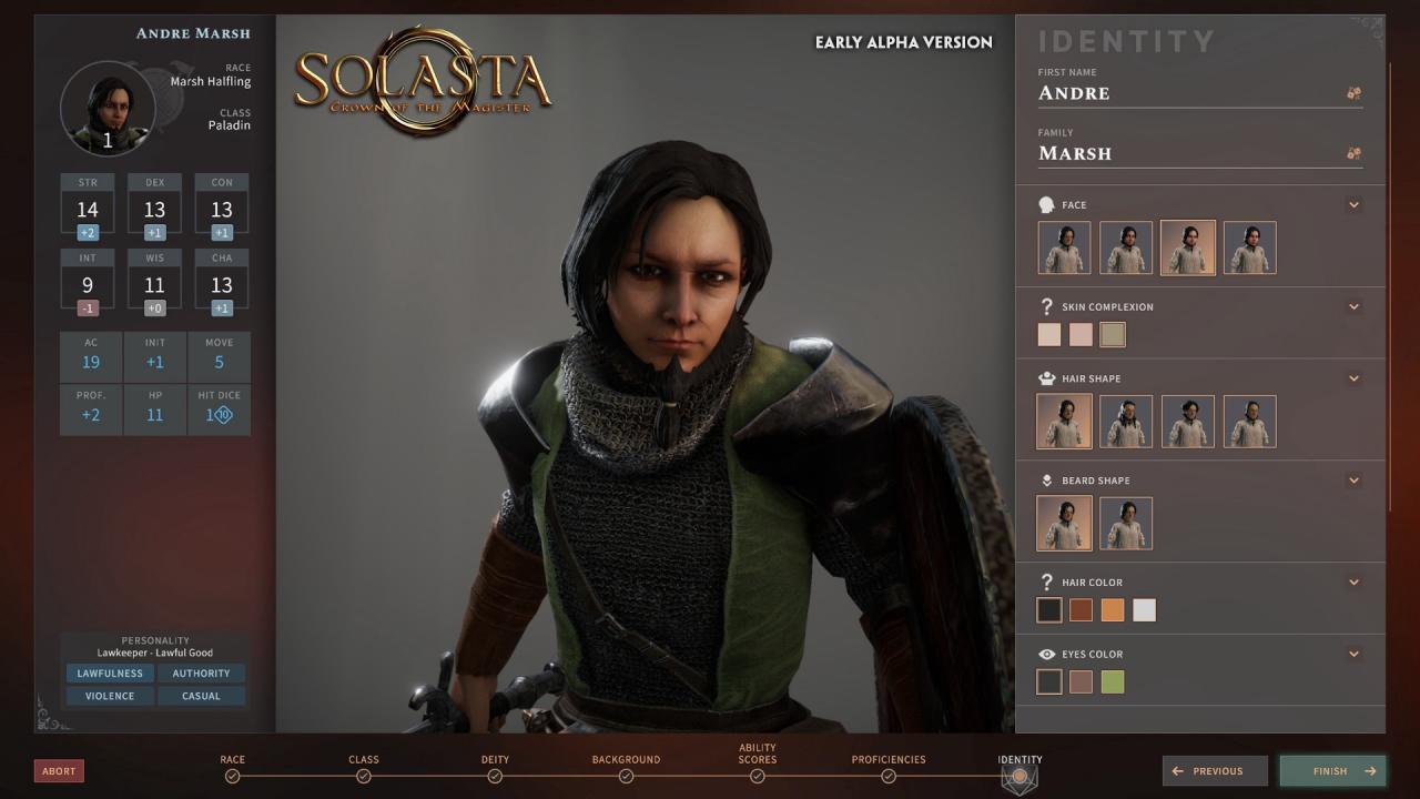 Solasta: Crown of the Magister EU Steam CD Key