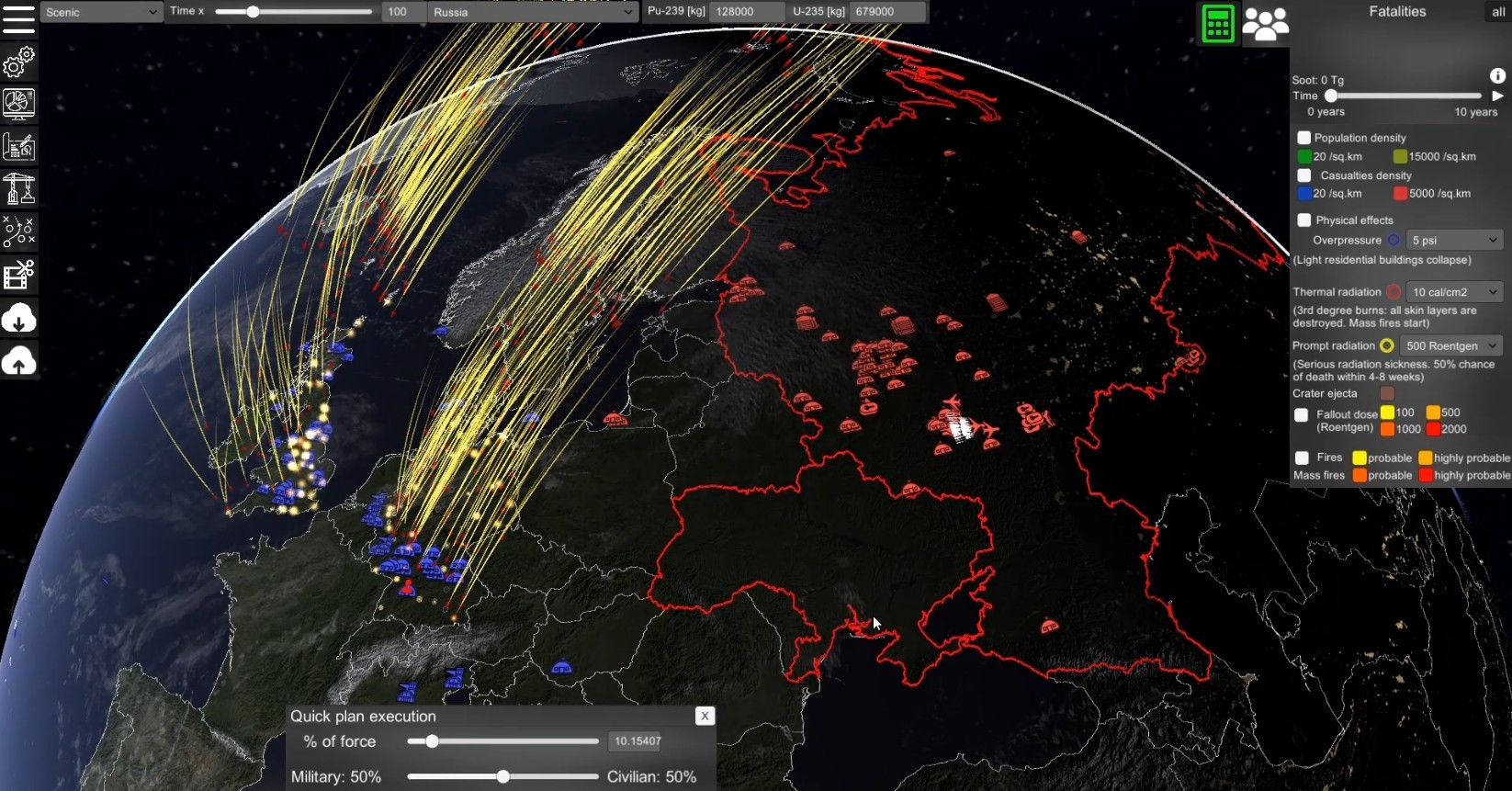 Nuclear War Simulator PC Steam Account