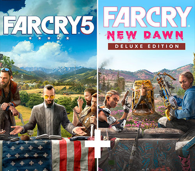 Far Cry 5 + Far Cry New Dawn Deluxe Edition Bundle PC Ubisoft Connect 