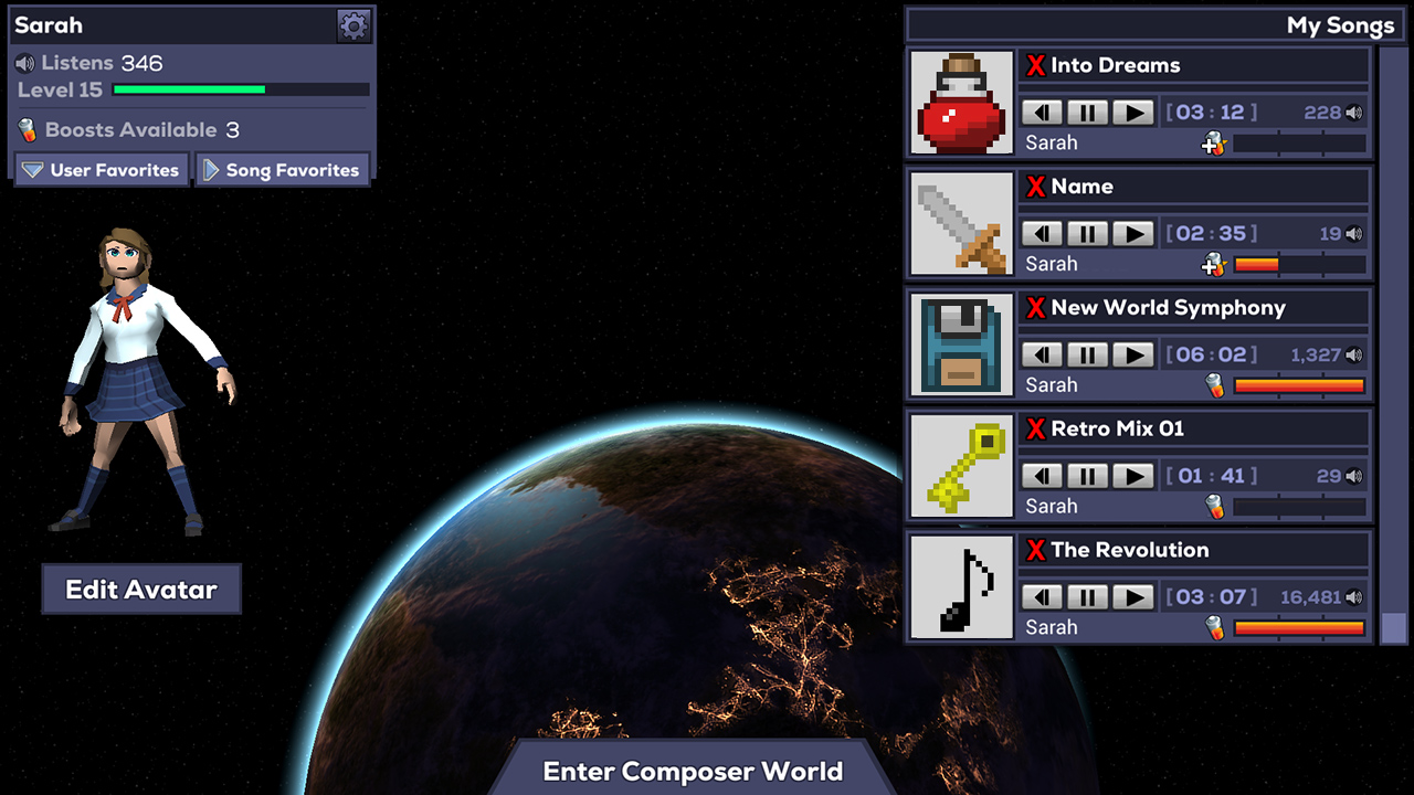 Composer World EU Nintendo Switch CD Key