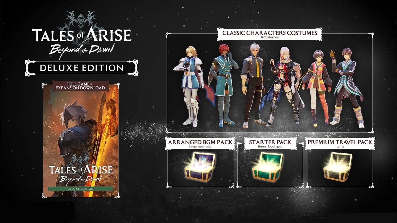Tales of Arise: Beyond the Dawn Deluxe Edition EU Steam CD Key
