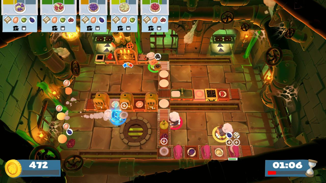 Overcooked! 2 Gourmet Edition EU Steam CD Key