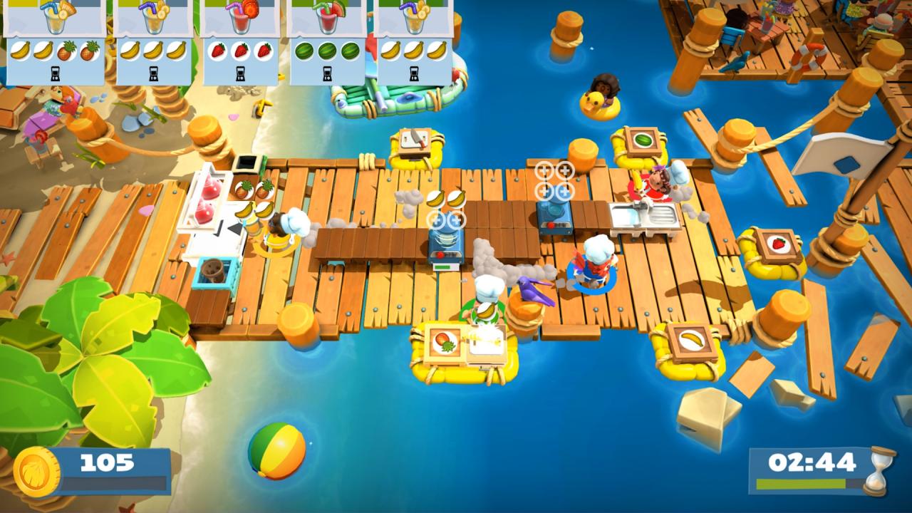 Overcooked! 2 Gourmet Edition EU Steam CD Key