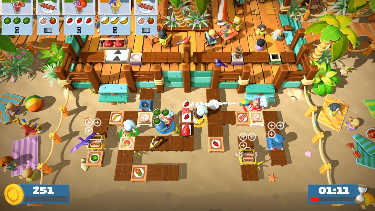 Overcooked! 2 Gourmet Edition EU Steam CD Key