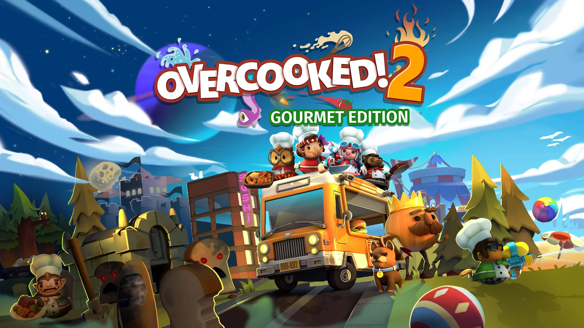 Overcooked! 2 Gourmet Edition EU Steam CD Key