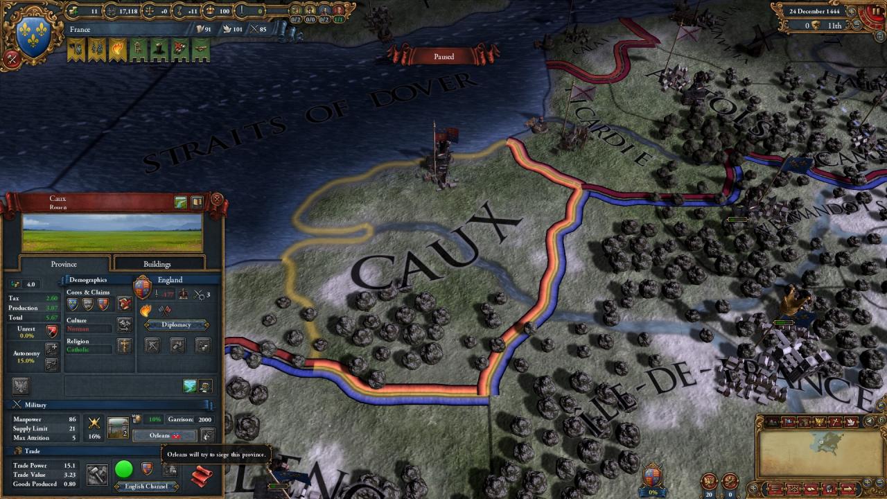 Europa Universalis IV: The Art of War Collection Bundle PC Steam CD Ke
