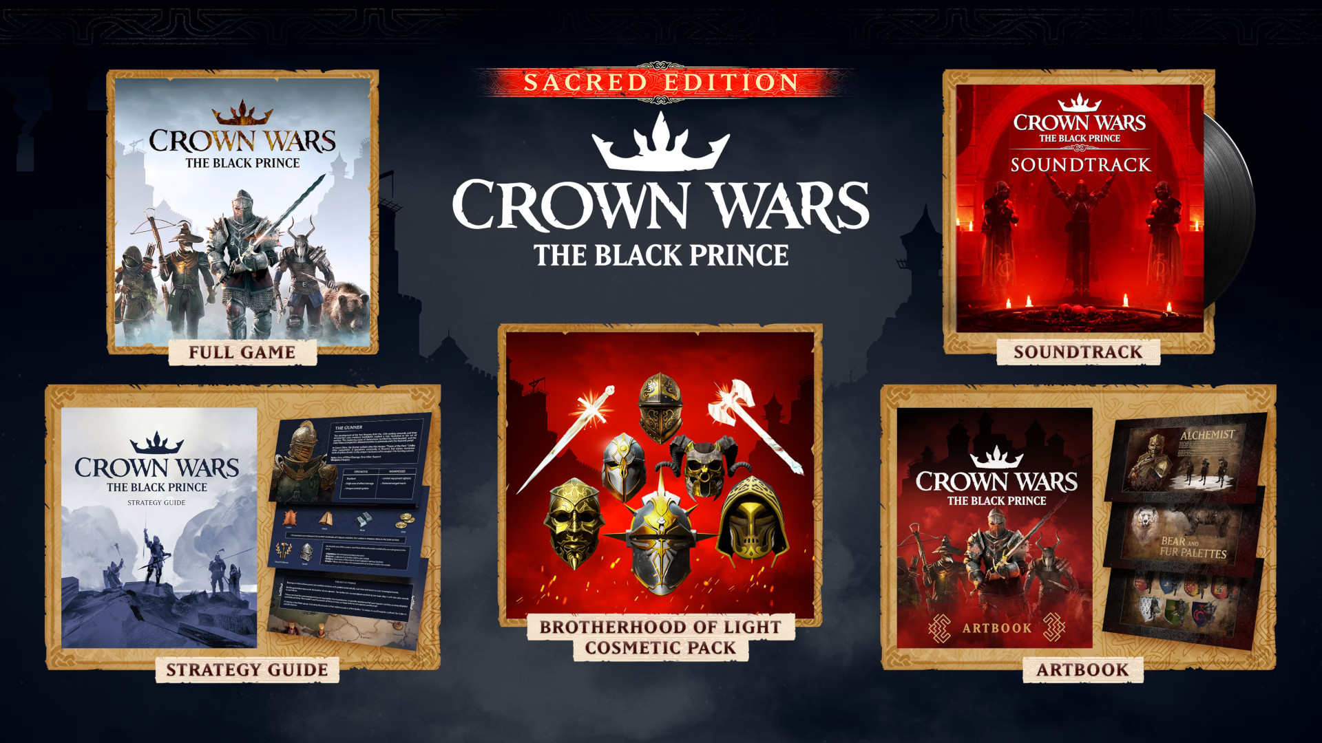 Crown Wars: The Black Prince: Sacred Edition EU Steam CD Key