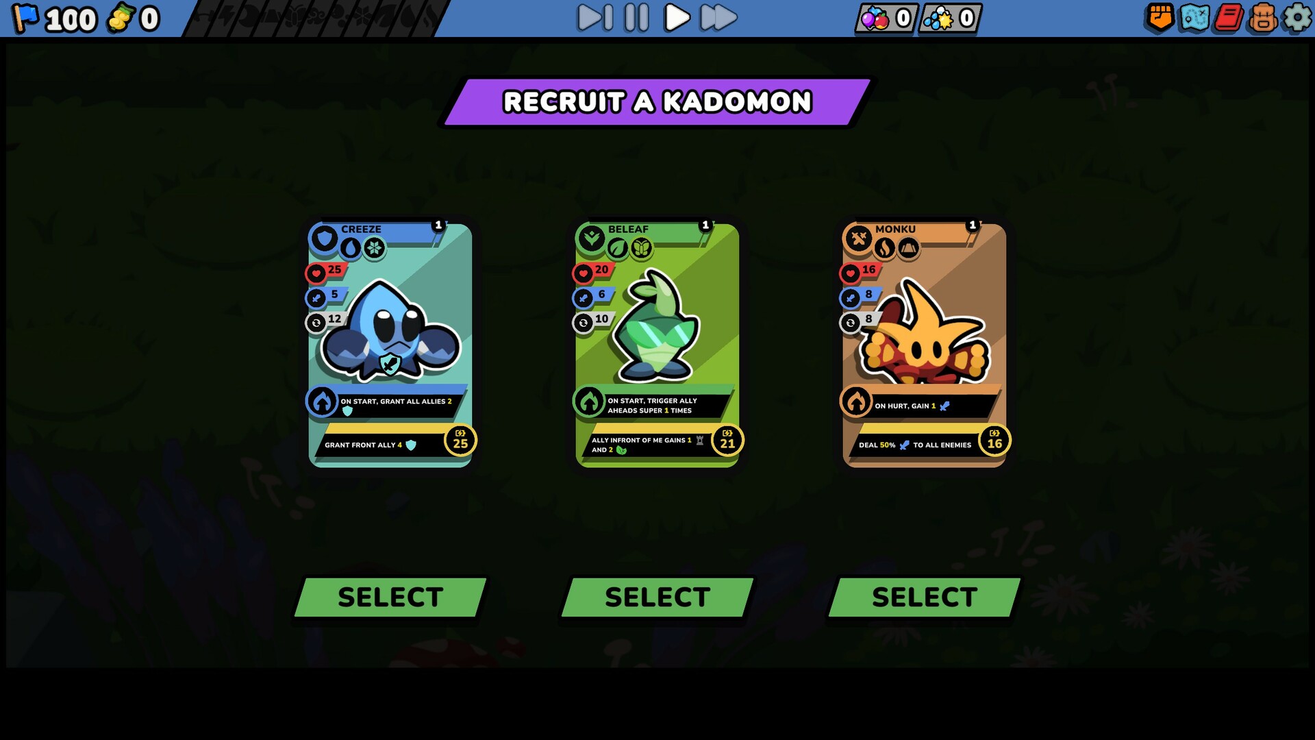 Kādomon: Hyper Auto Battlers PC Steam Account