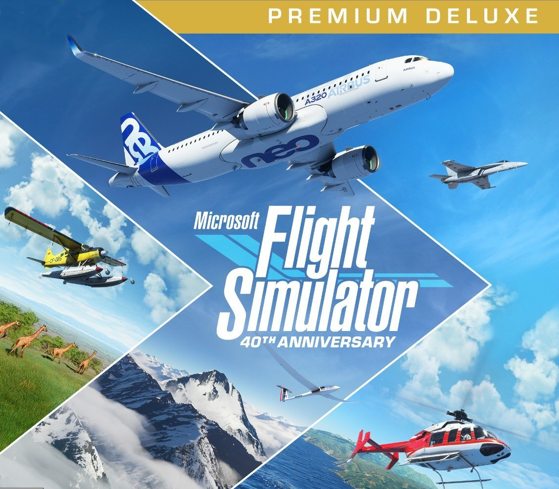 Microsoft Flight Simulator 40th Anniversary Premium Deluxe Edition EG Xbox Series X|S / Windows 10 CD Key