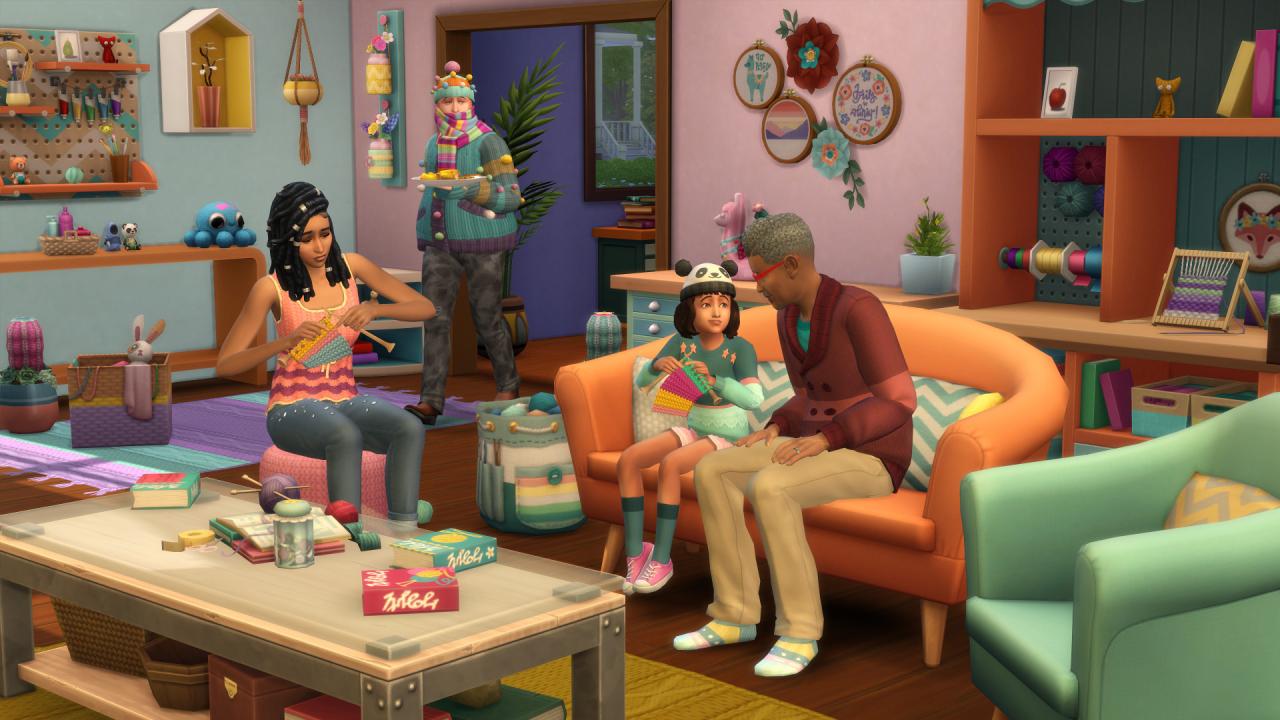 The Sims 4 - Nifty Knitting Stuff Pack DLC EU PC EA App CD Key