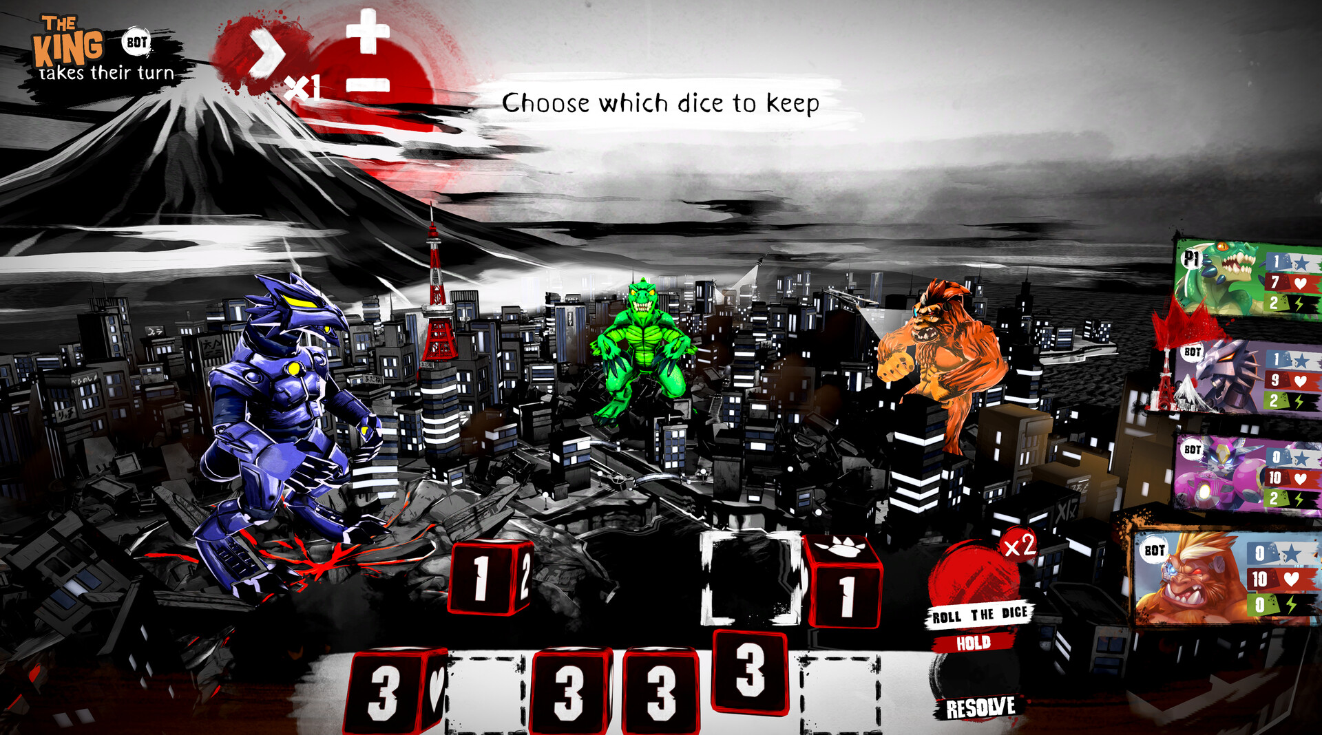 King of Tokyo - Richard Garfield PC Steam CD Key