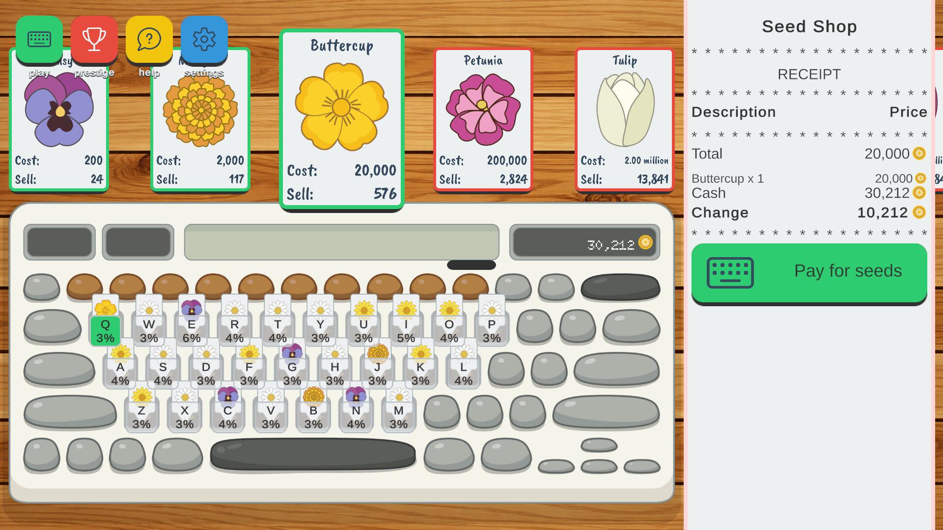 Qwerty Garden PC Steam CD Key