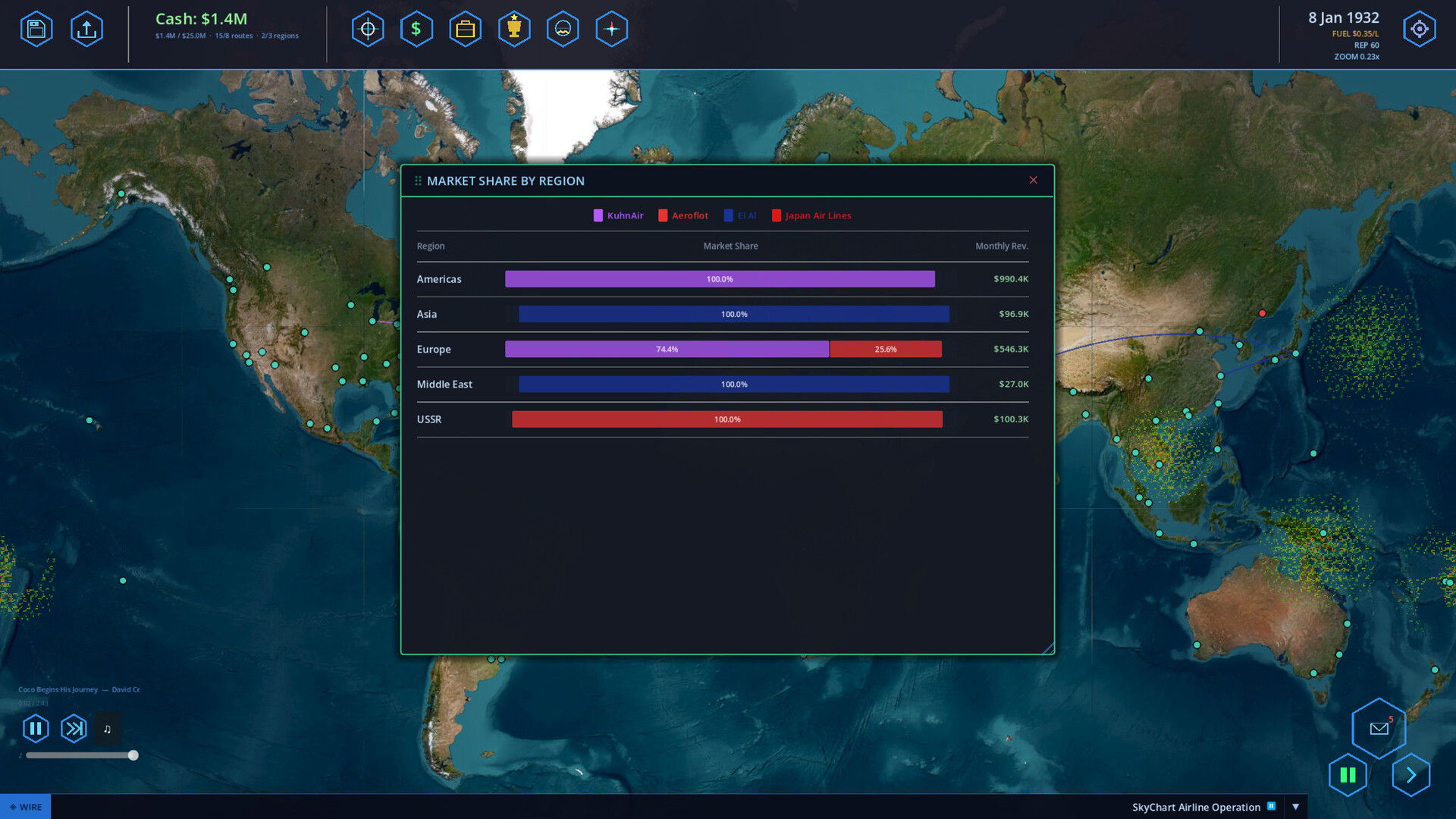 SkyChart: Airline Executive PC Steam CD Key