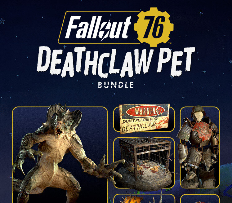 Fallout 76 - Deathclaw Pet Bundle DLC PC Steam CD Key