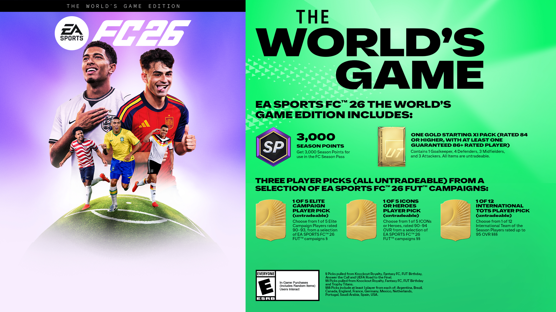 EA SPORTS FC 26 The World's Game Edition PC EA App CD Key