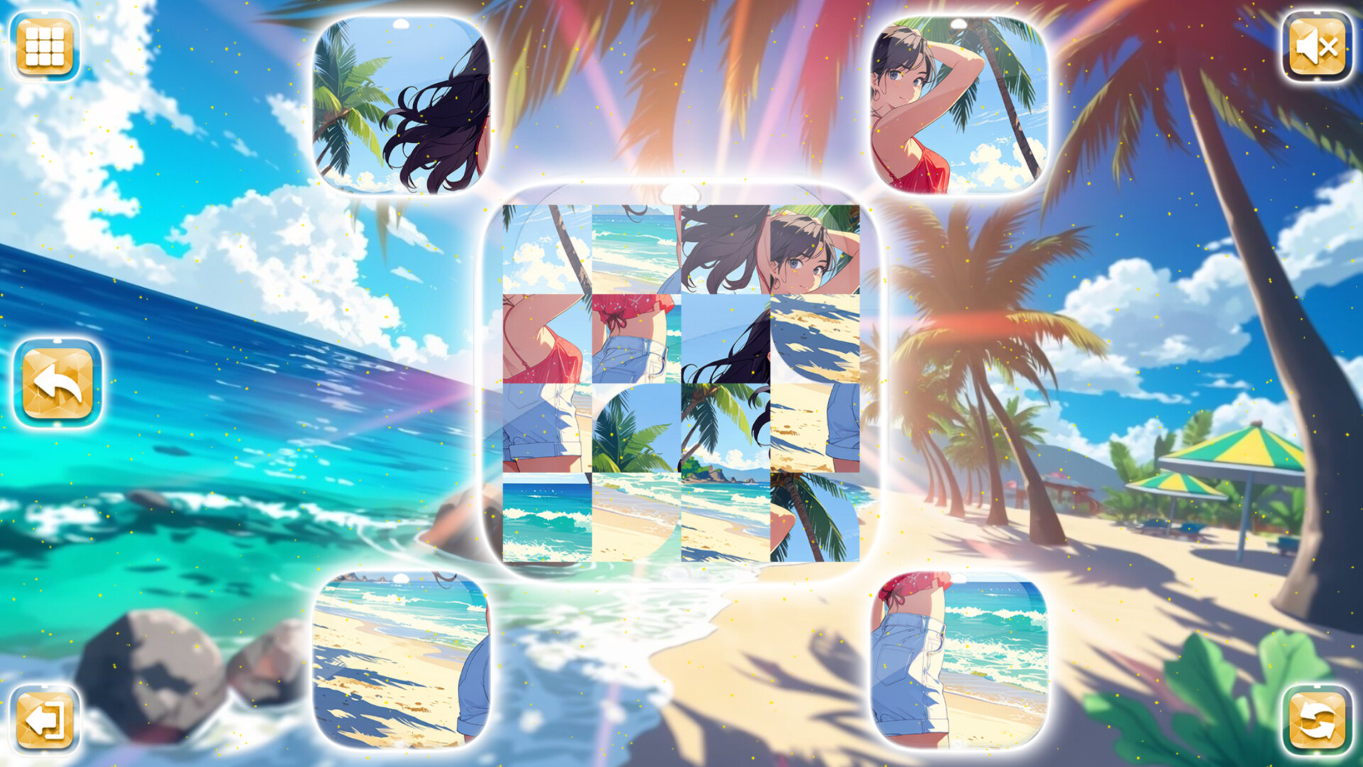Lovely Anime Puzzle Summer PC Steam CD Key