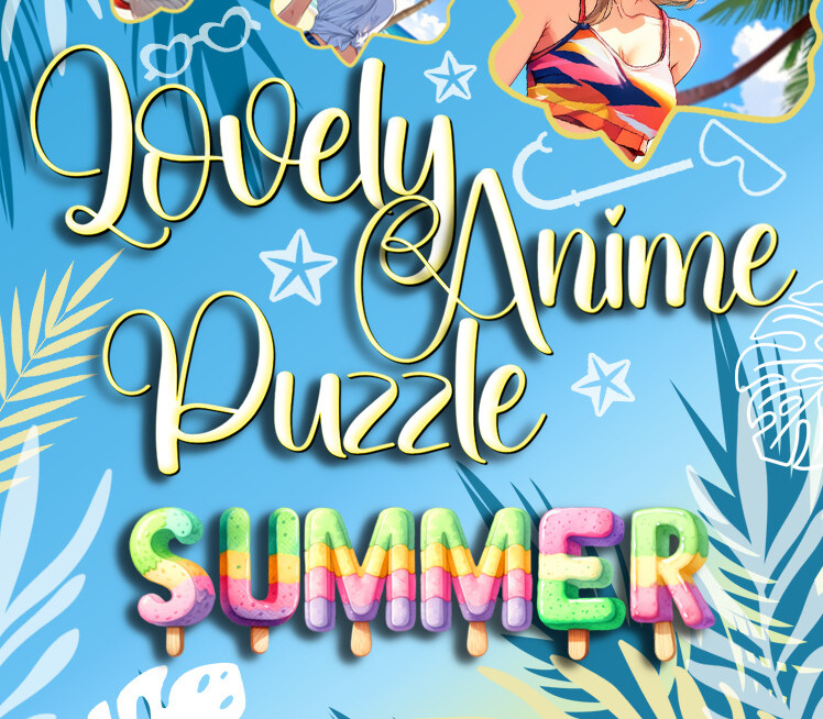 Lovely Anime Puzzle Summer PC Steam CD Key