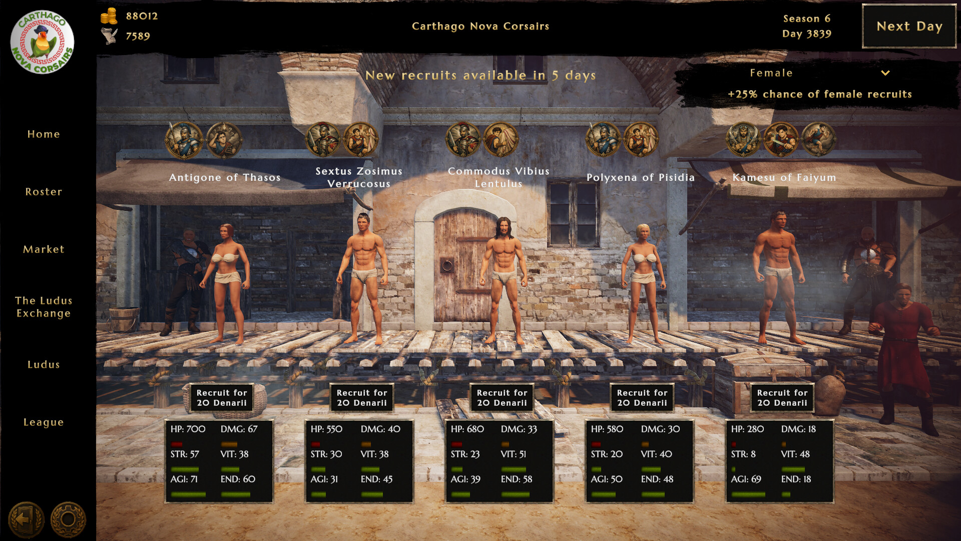 Ludus Magnatus: Gladiator Manager Simulator PC Steam CD Key
