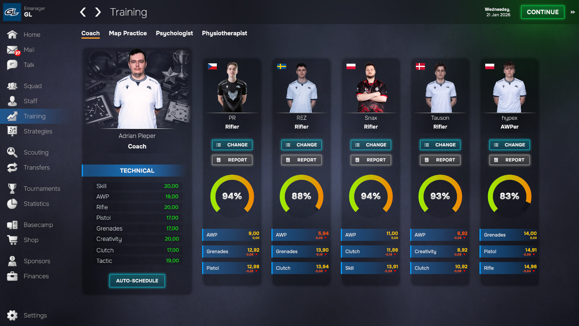 Esports Manager 2026 PC Steam Account