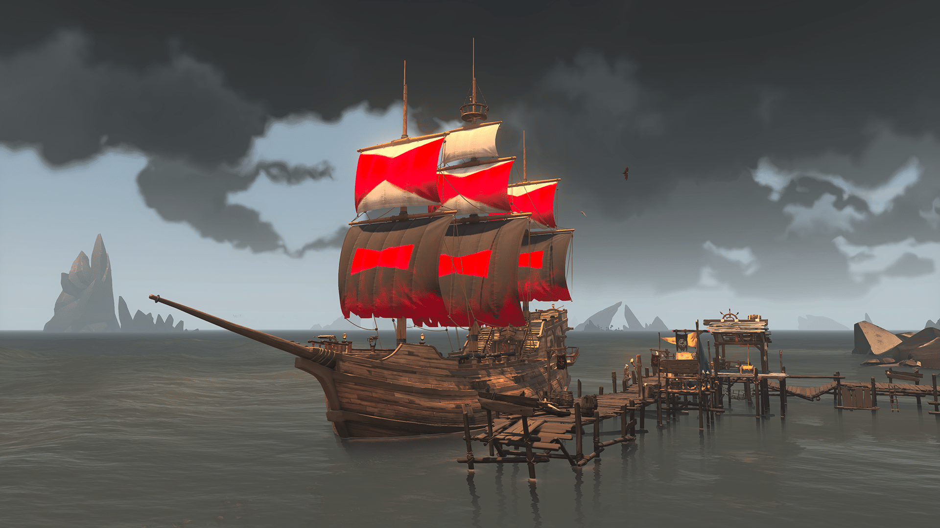 Sea of Thieves - Scarlet Stack Sails DLC XBOX One / Xbox Series X|S / PC CD Key