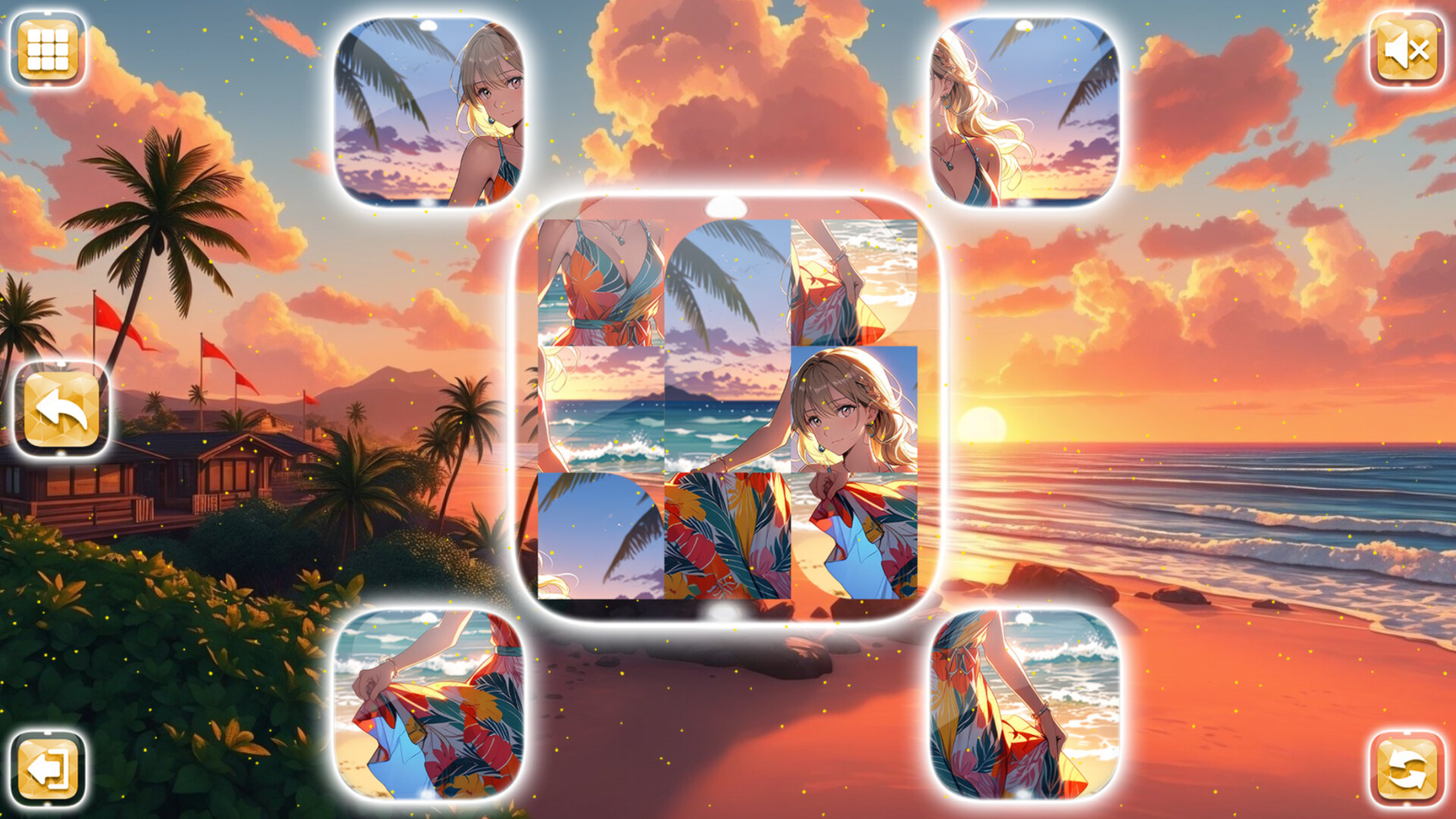 Lovely Anime Puzzle Summer PC Steam CD Key