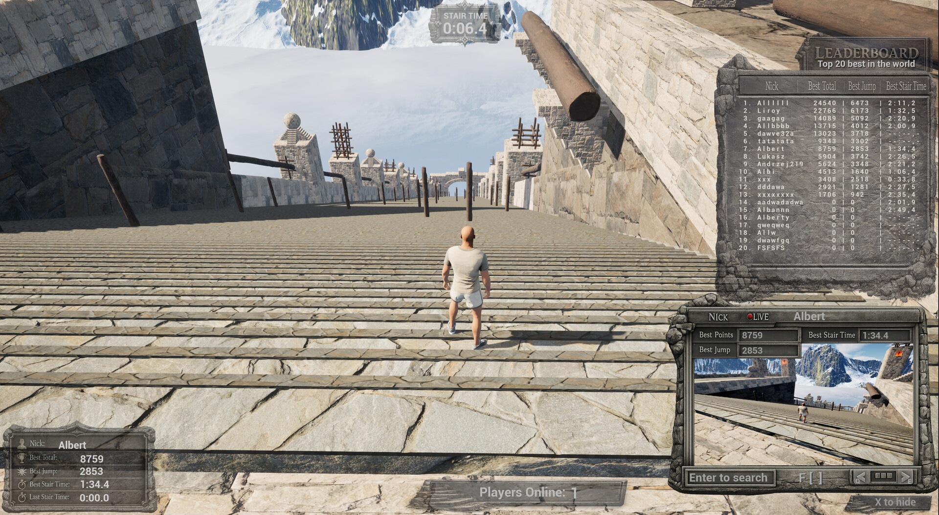 Down The Stairs: The Game PC Steam CD Key