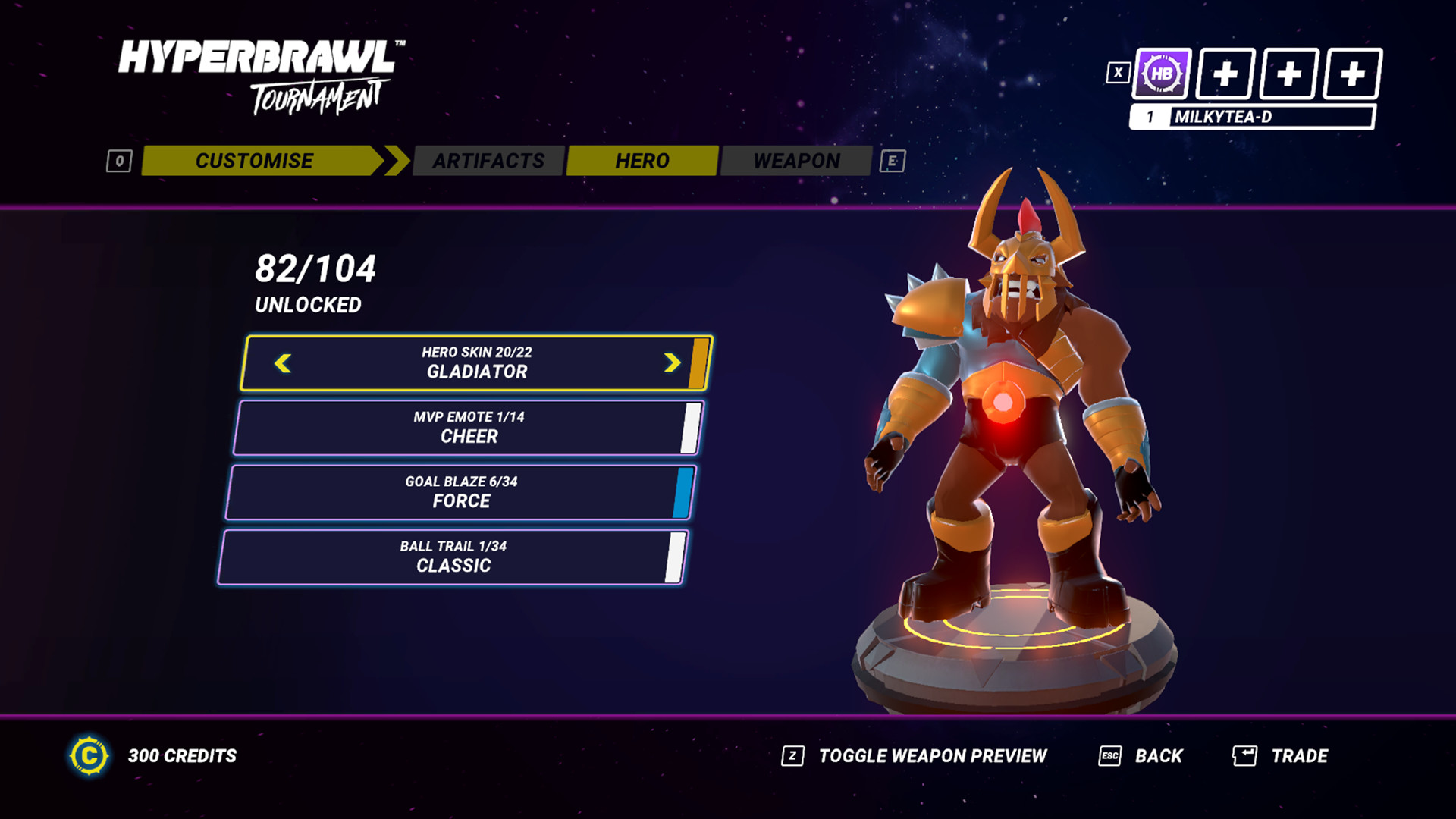 HyperBrawl Tournament - Warrior Founder Pack DLC PC Steam CD Key