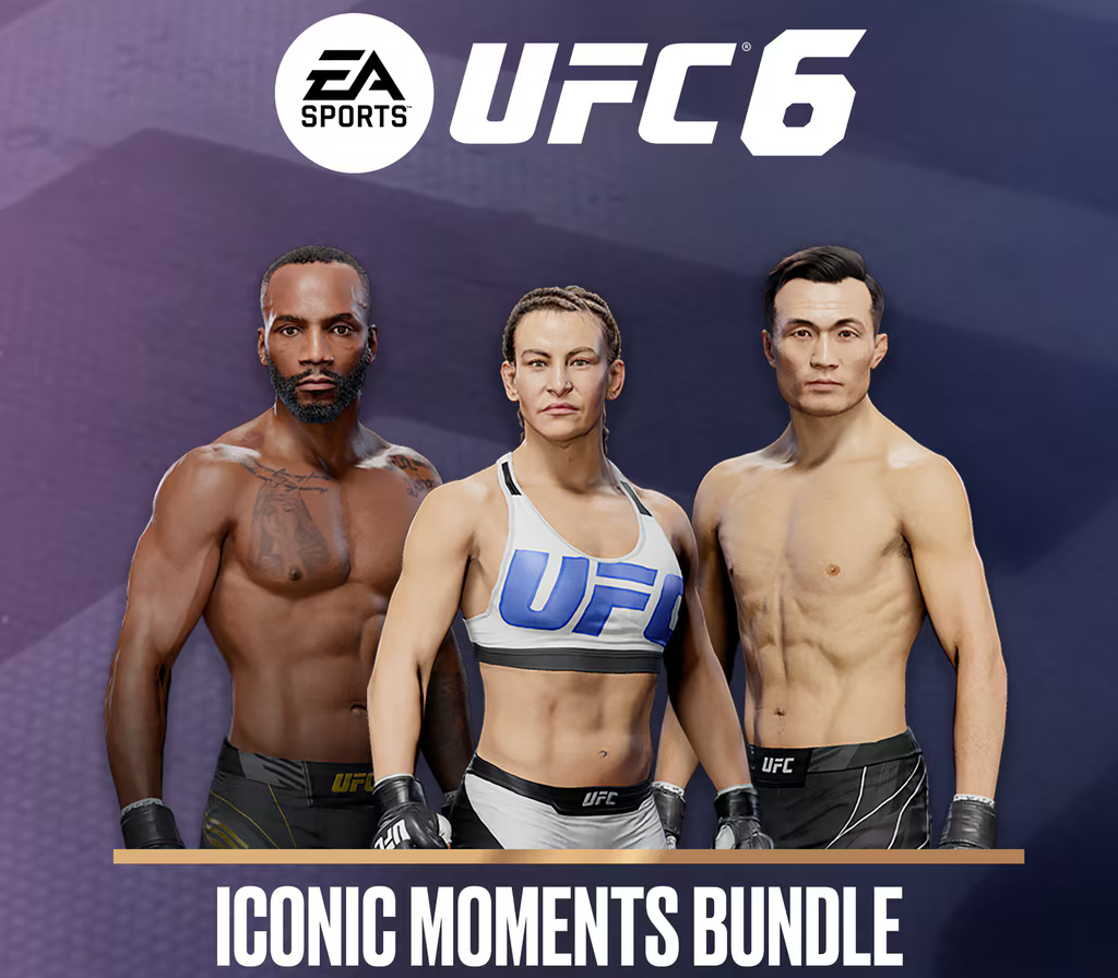 UFC 6 - Iconic Moments Bundle DLC EU PS5 Klucz cyfrowy