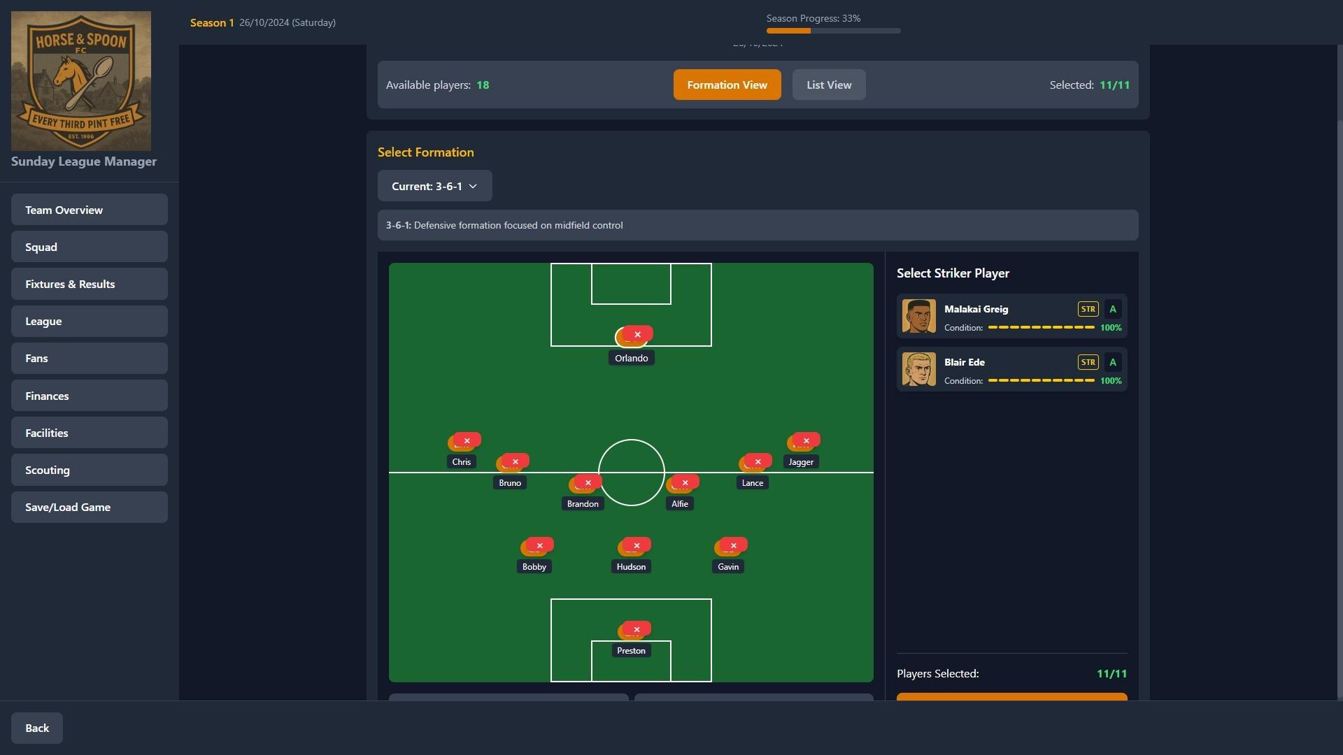 Sunday League Manager: Horse and Spoon PC Steam CD Key