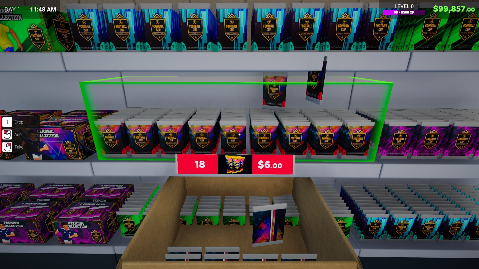 Sports Card Shop Simulator PC Steam CD Key