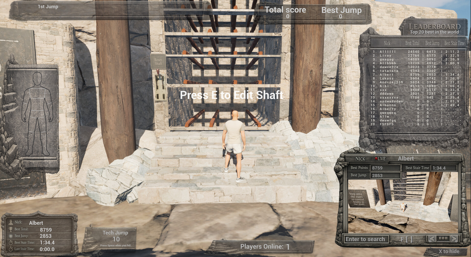 Down The Stairs: The Game PC Steam CD Key