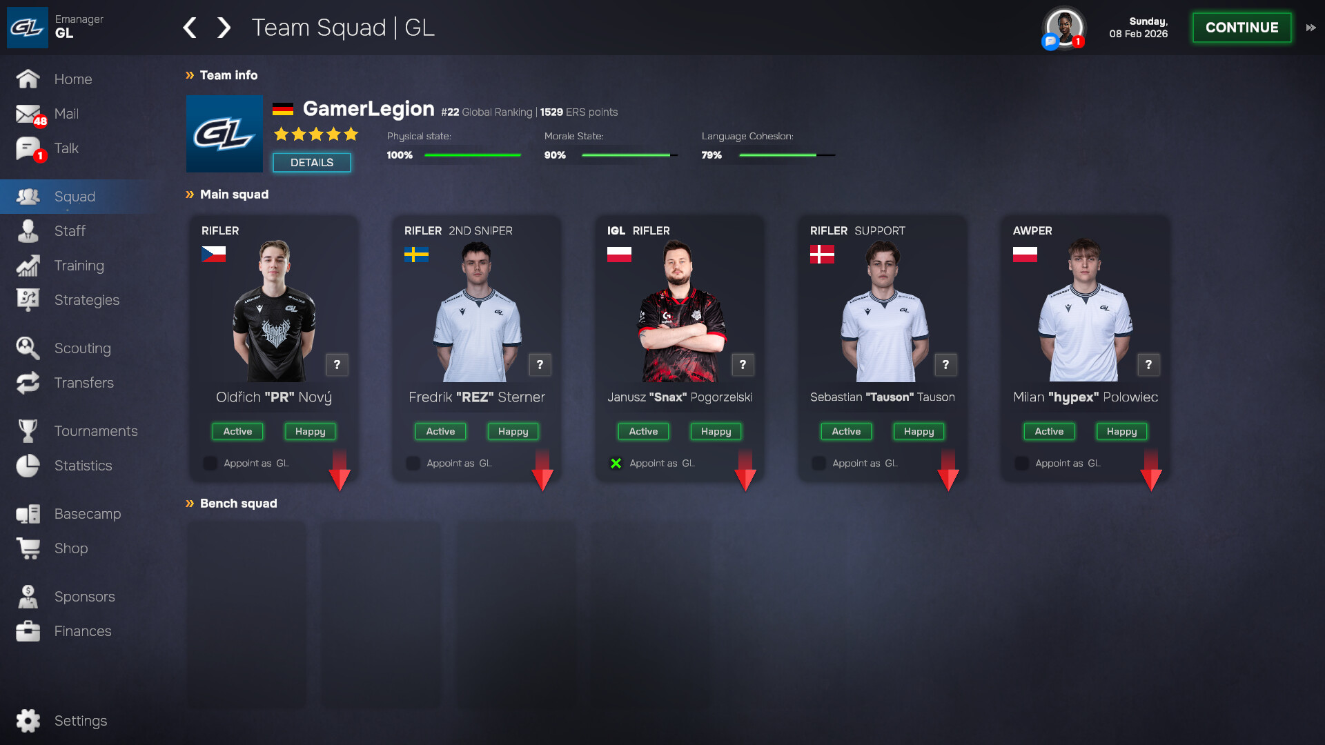 Esports Manager 2026 PC Steam Altergift