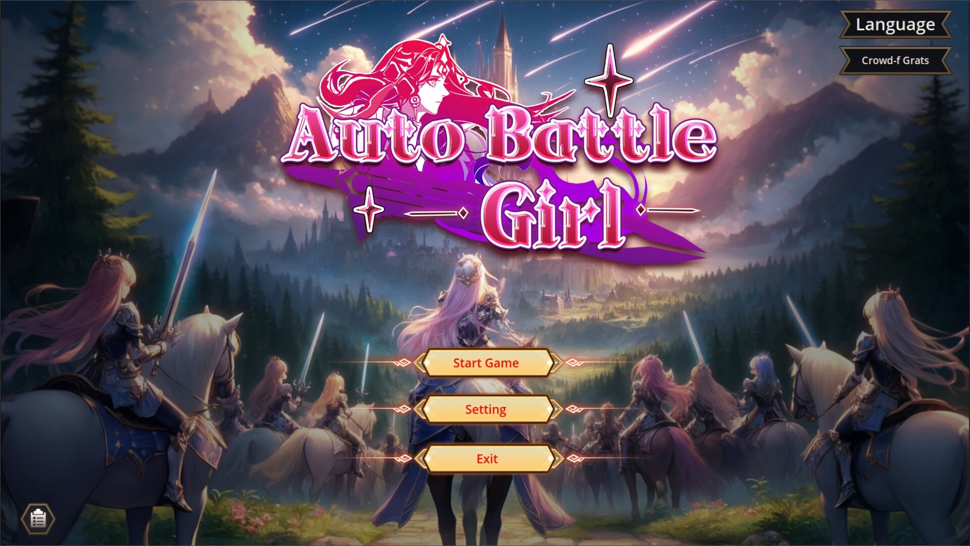 Auto Battle Girl PC Steam Klucz cyfrowy