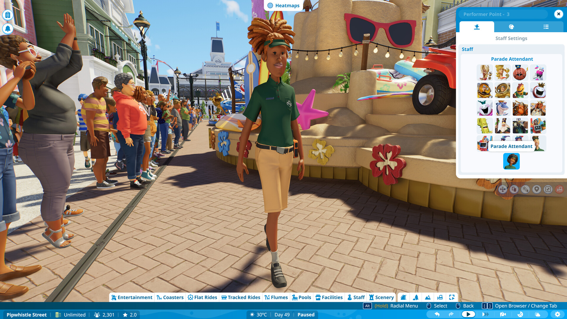 Planet Coaster 2: Parades Pack DLC EU PC Steam CD Key