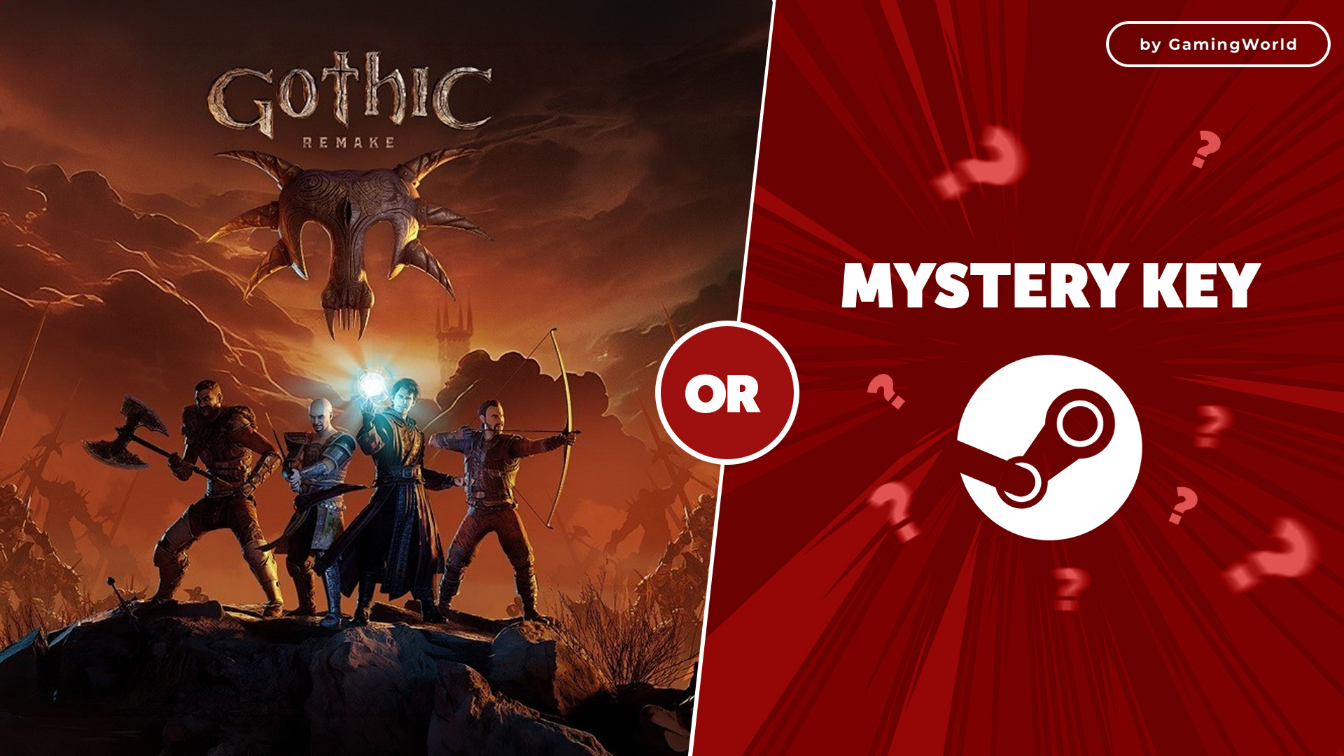 Gothic 1 Remake or Mystery Steam CD Key by GamingWorld
