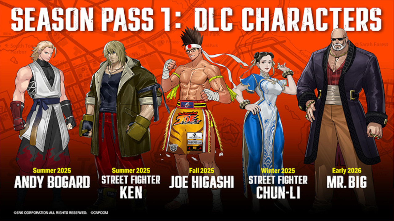FATAL FURY: CotW - Season Pass 1 DLC PC Steam CD Key