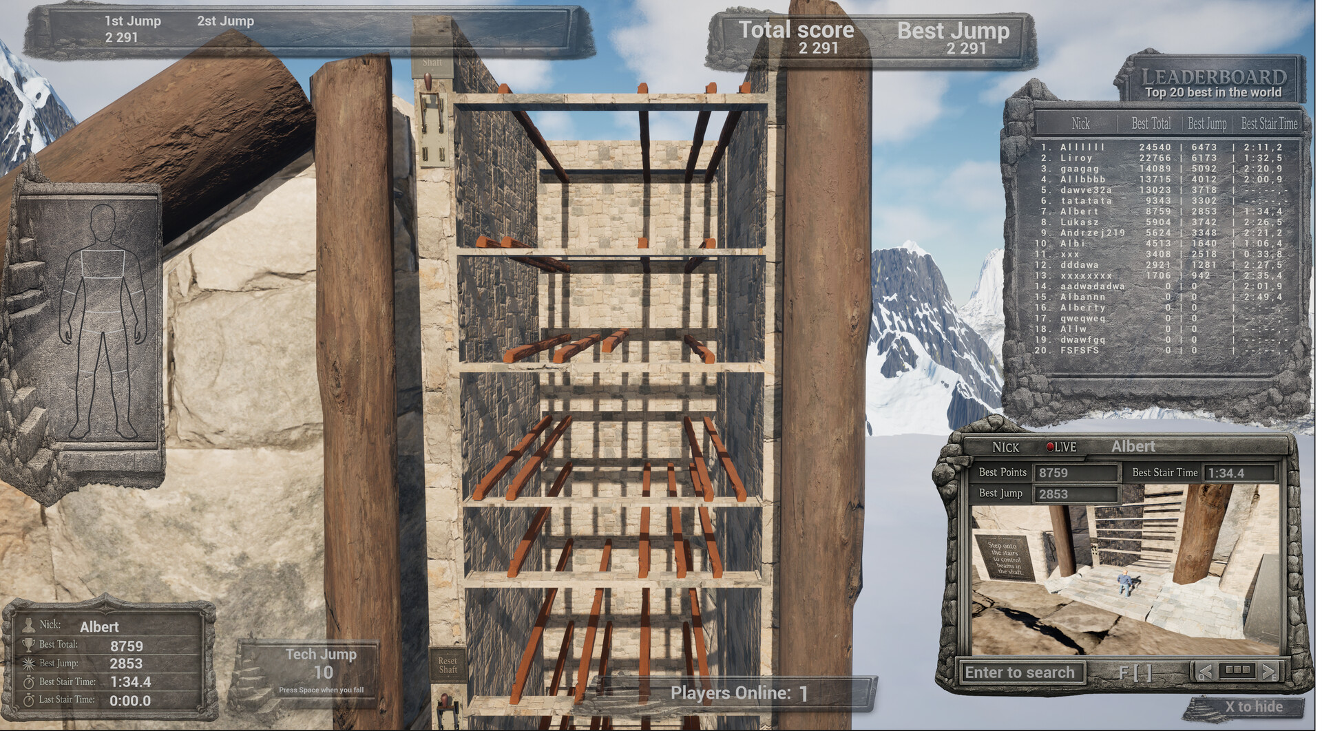 Down The Stairs: The Game PC Steam CD Key