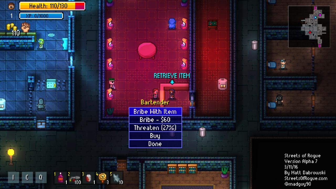 Streets of Rogue EU Steam CD Key