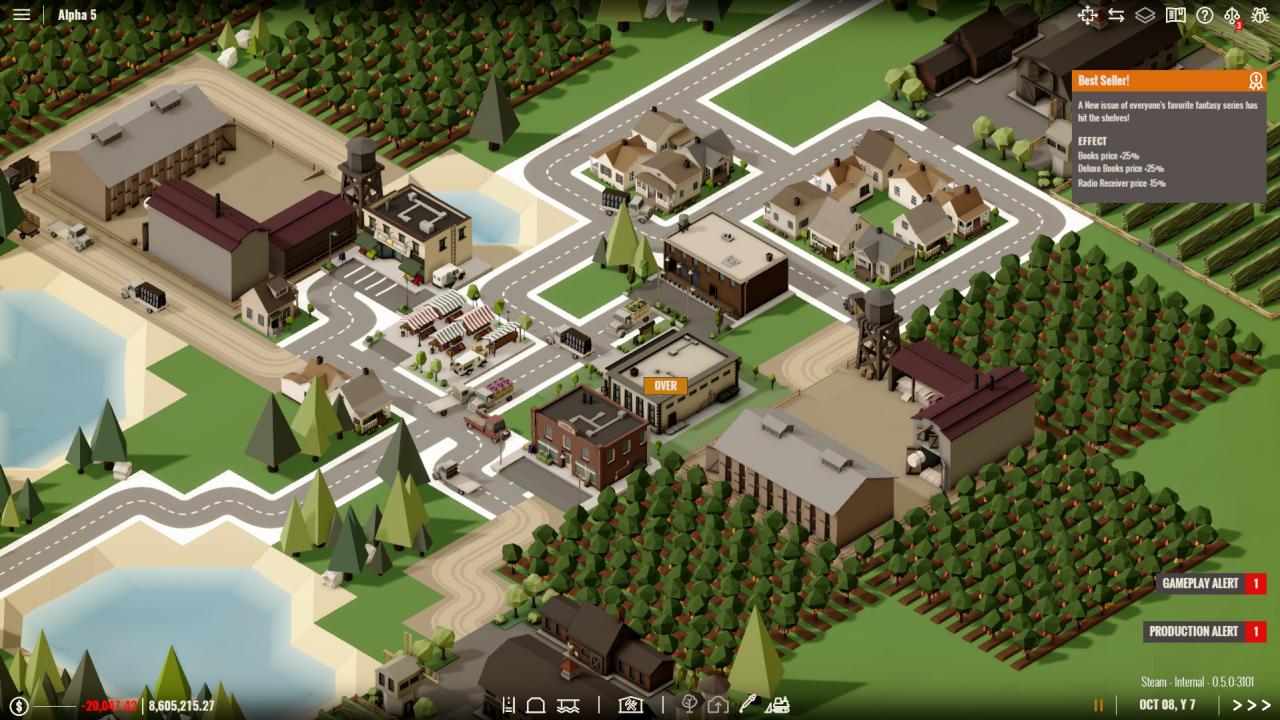 Rise of Industry + 2130 DLC EU Steam CD Key