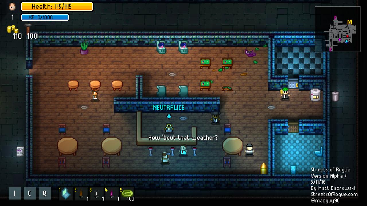 Streets of Rogue EU Steam CD Key